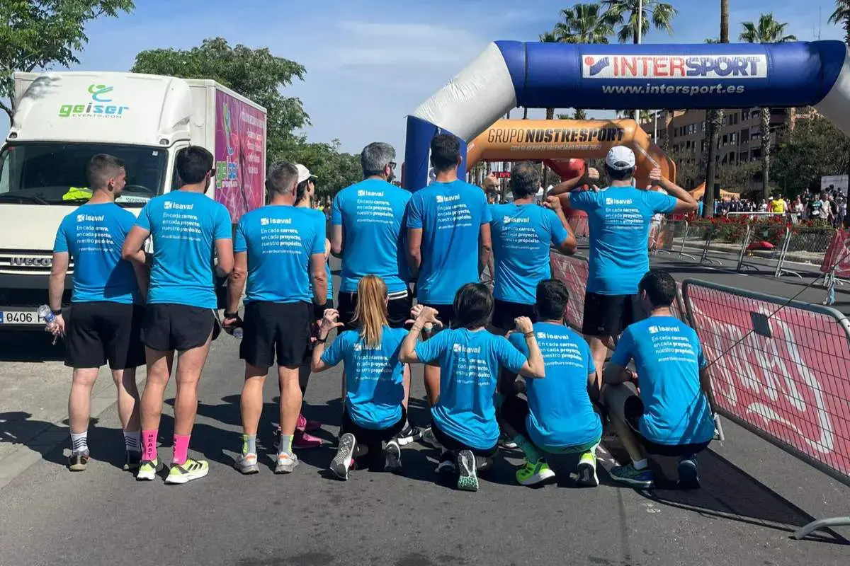 Participación de Isaval en la carrera de empresas