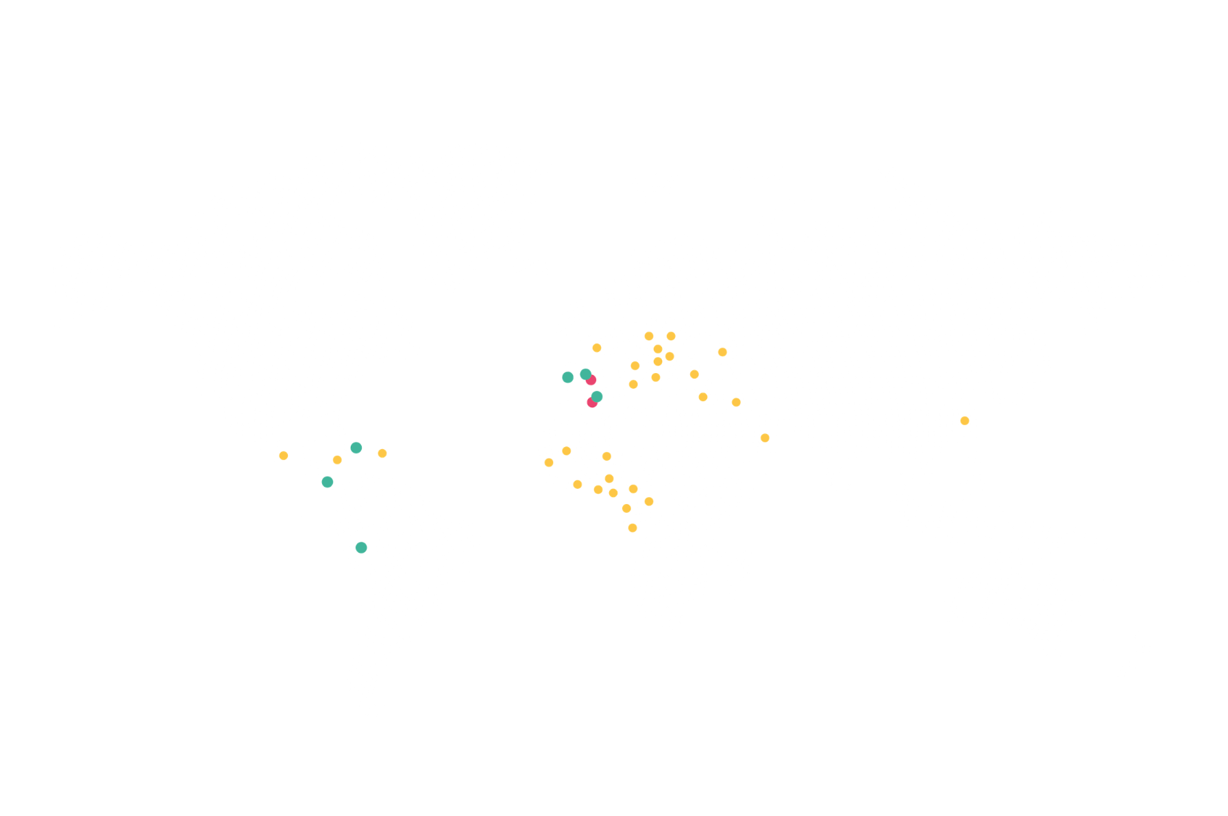 Mapa de presencia internacional de Isaval Global